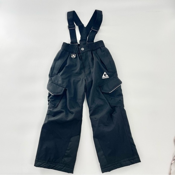 Gerry Unisex Youth Performance Snow Pant with Removable Suspenders Ski Bib Black - Picture 2 of 12